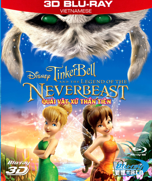 Z137. Tinker Bell And The Legend Of The Neverbeast 2014 - Quái Vật Xứ Thần Tiên 3D50G (DTS-HD MA 5.1)